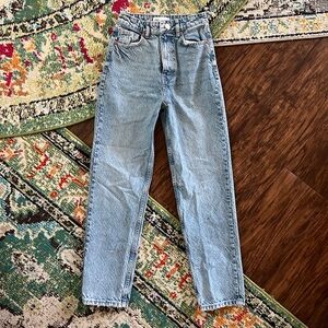 Zara mom jeans